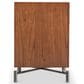 Bernhardt Brasea Queen Upholstered Panel Bed with Dresser and Two Nightstands in Lume, , large