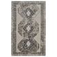 Feizy Kano 2"2" x 3" Ivory and Charcoal Area Rug, , large