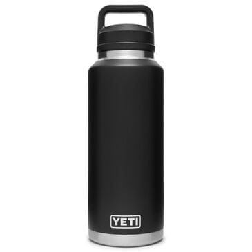 YETI Rambler 46 Oz Water Bottle with Chung Cap in Black, , large
