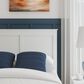 Ashley Bostwick Shoals 4-Piece Full Panel Bedroom Set in White, , large
