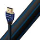 AudioQuest 2.5" Blueberry 18G HDMI Cable in Blue and Black, , large