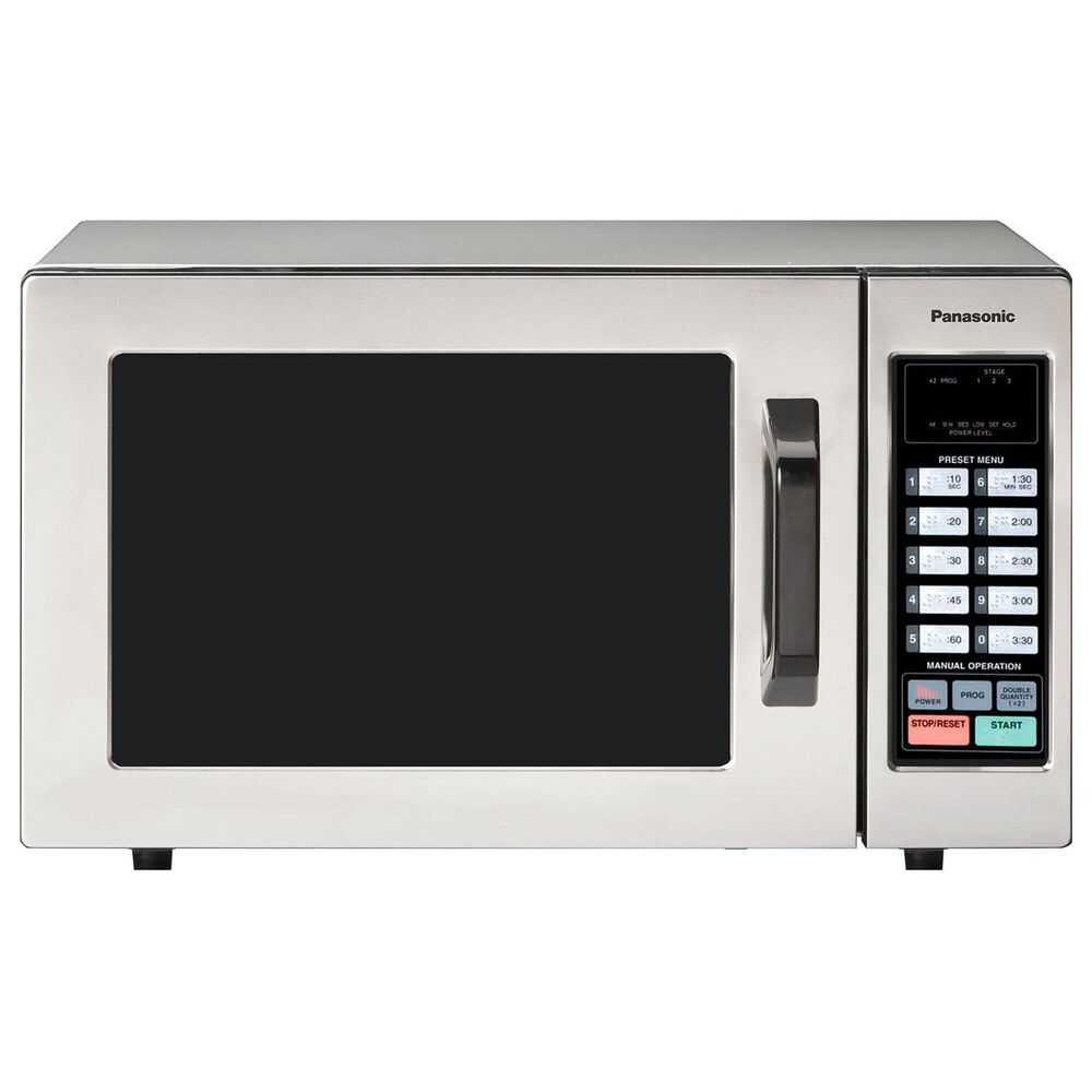 Panasonic 0.8 Cu. Ft. Commercial Microwave in Stainless Steel, , large