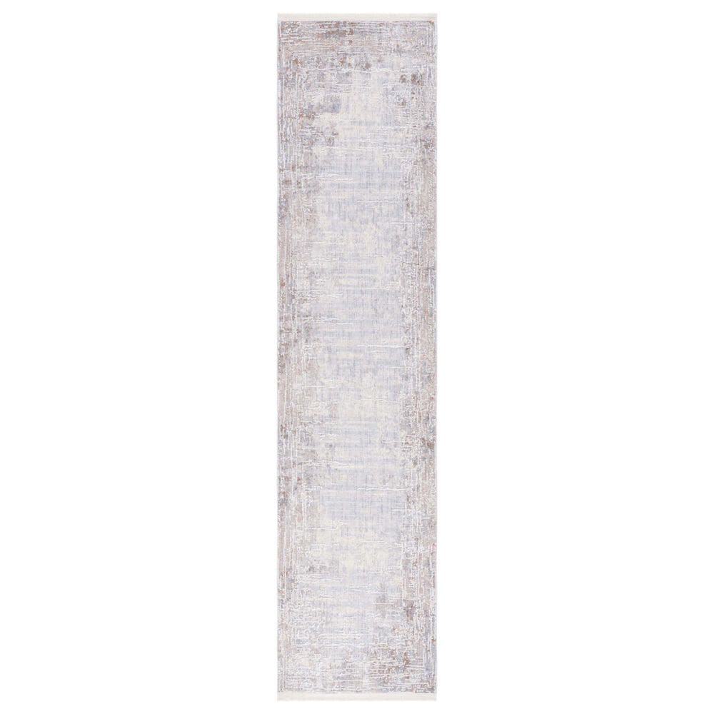 Safavieh Marmara MRM310B 2" x 8" Beige, Blue and Rust Runner, , large