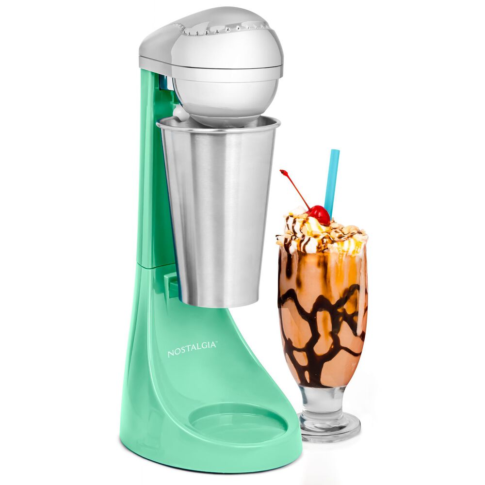 Nostalgia Electrics Milkshake Maker in Green , , large