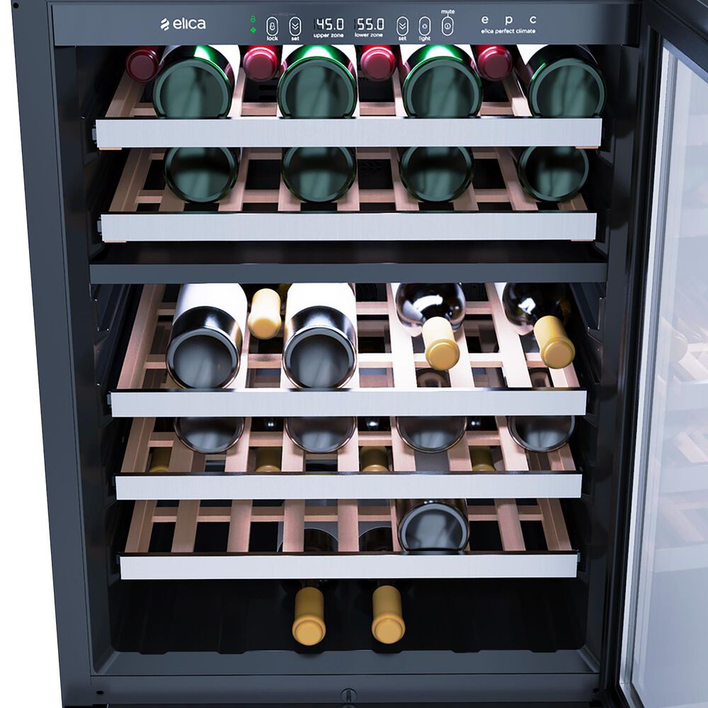 Elica 4.8 Cu. Ft. Wine Center Dual Zone in Stainless Steel, , large