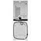 LG WashTower 4.5 Cu. Ft. Washer and 7.4 Cu. Ft. Gas Dryer in White, , large
