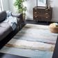 Safavieh Aria 5"1" x 7"6" Ivory and Light Blue Area Rug, , large