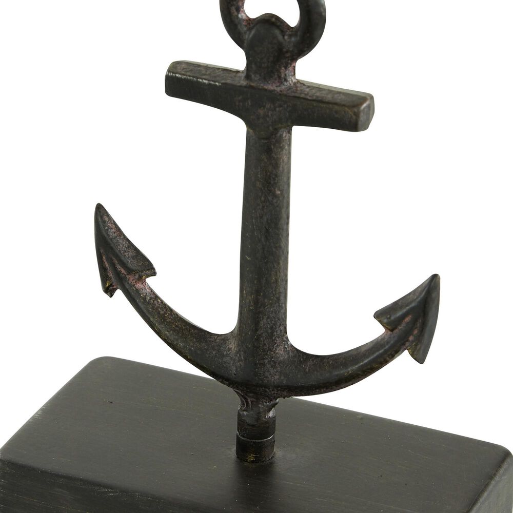 Maple and Jade Anchor Candle Holder in Black &#40;Set of 2&#41;, , large