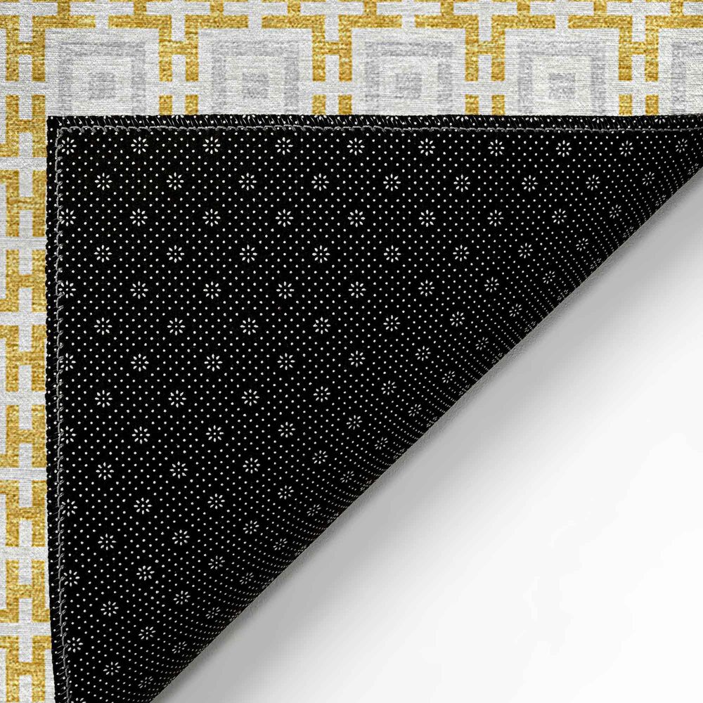 Dalyn Rug Company Marlo 1&#39;8&quot; x 2&#39;6&quot; Gold Indoor/Outdoor Area Rug, , large