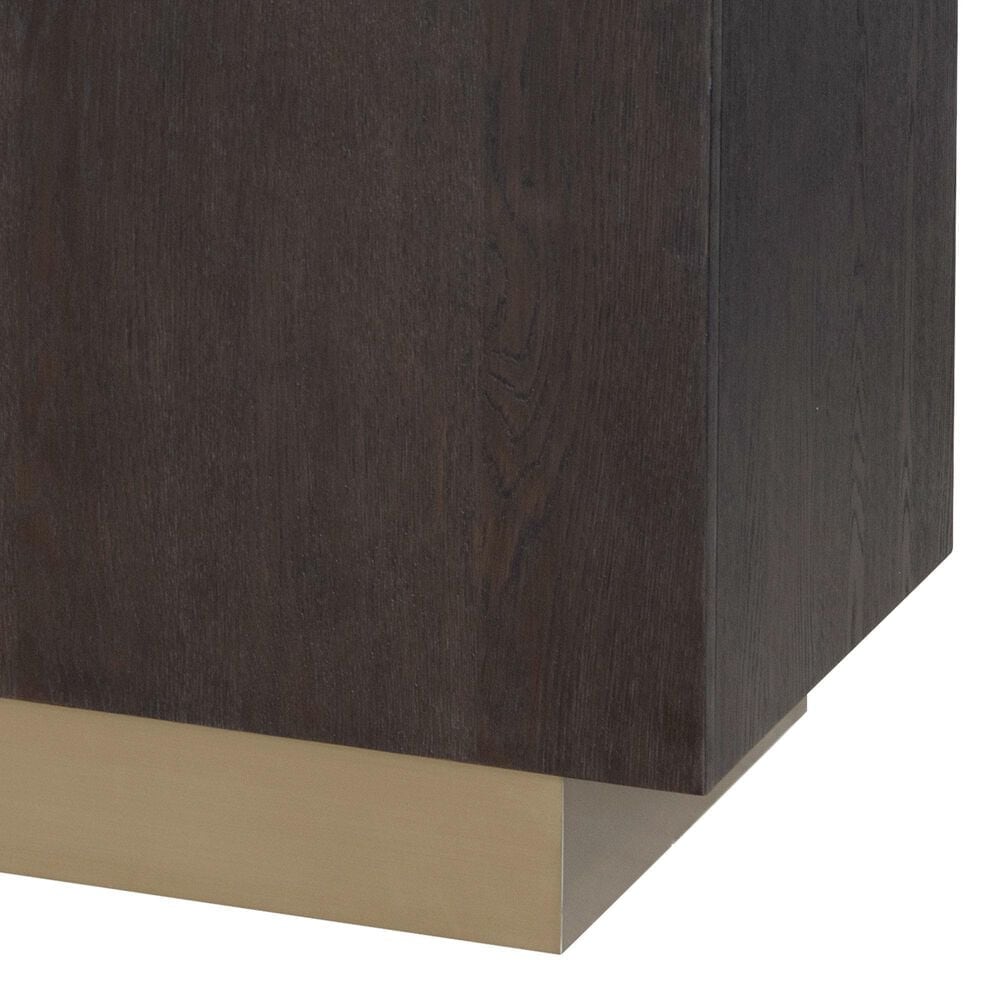 Century Cadence Credenza in Mocha and Antique Brass, , large