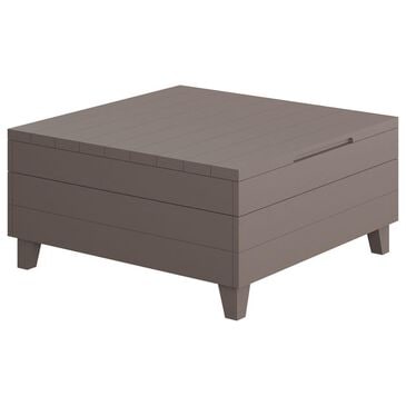 Amish Country Latitude Patio Coffee Table in Coffee, , large