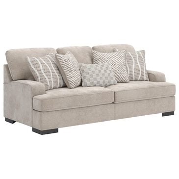 Ashley High Profile Stationary Sofa in Taupe, , large