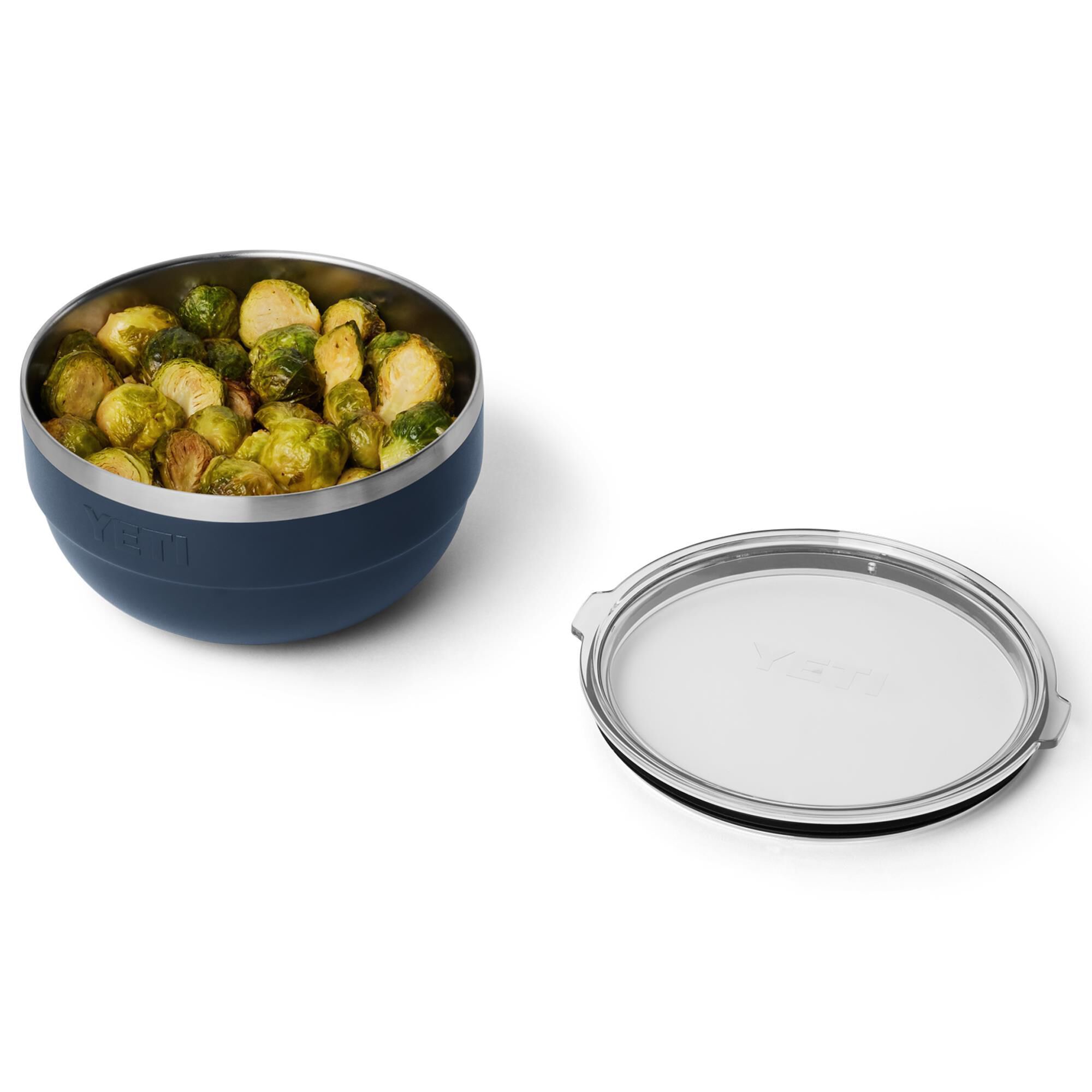 YETI Rambler 3-Piece Standard Insulated Bowl Set in Navy