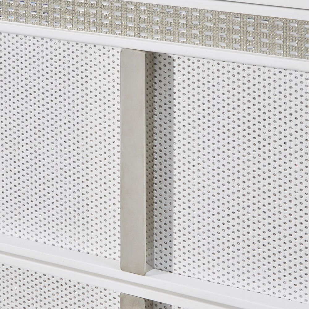 Millenium Chalanna King Upholstered Storage Bed in White, , large