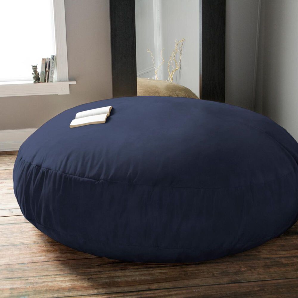 Jaxx 6&#39; Cocoon Large Bean Bag Chair in Navy, , large