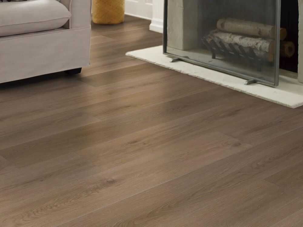 Shaw PAW-some Bark Chocolate Vinyl Plank, , large