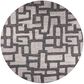 Dalyn Rug Company Sedona 4" Round Pebble Indoor/Outdoor Area Performance Rug, , large