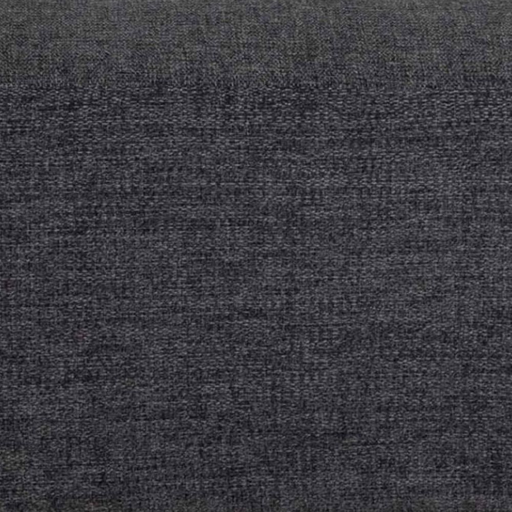 Moore Furniture Collins Square Ottoman with Button Tufts in Mandy Slate, , large