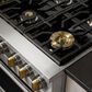 Monogram 36" Dual-Fuel Professional Range with 4 Burners and Griddle in Stainless Steel, , large