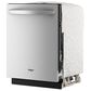 Whirlpool 24" Built-In Dishwasher with Total Coverage Wash and Auto Open Air Dry in Fingerprint Resistant Stainless Steel, , large
