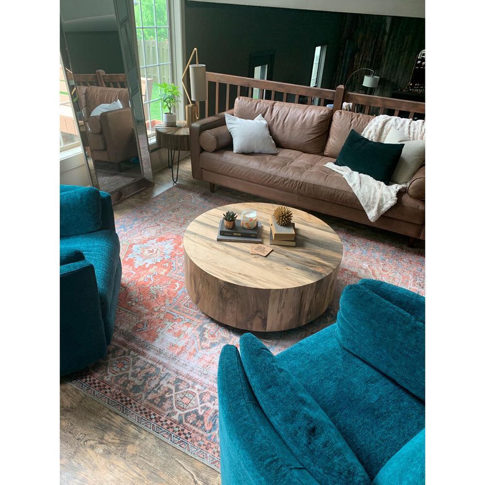 Simeon Collection Radius Power Swivel Glider Recliner in Peacock, , large