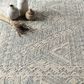 Surya Tunus 9" x 12" Medium Gray, Ink and Beige Area Rug, , large