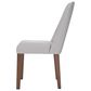Ashley Lyncott Dining Chair with Gray Cushion in Medium Brown, , large