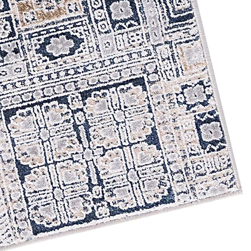 Amer Rugs Hamilton 10&#39;3&quot; x 14&#39; Navy and Gold Area Rug, , large