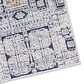 Amer Rugs Hamilton 10"3" x 14" Navy and Gold Area Rug, , large