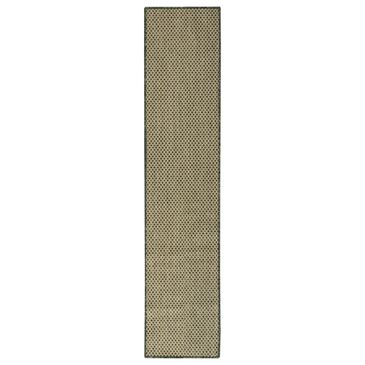 Nourison Courtyard Green 2"2" x 8" Indoor/Outdoor Runner, , large