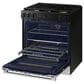 Samsung Bespoke Bespoke 6.3 Cu. Ft. Smart Slide-In Dual Fuel Range with Flex Duo in Stainless Steel, , large