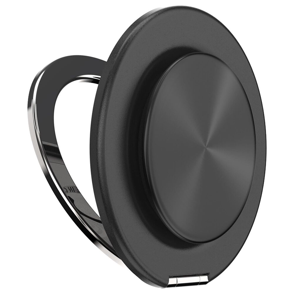 PopSockets MagSafe Circle Kick-Out PopGrip in Aluminum Radial Black, , large