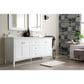 James Martin Vanities Palisades 72" Double Bathroom Vanity in Bright White with 3 cm Ethereal Noctis Quartz Top and Rectangular Sinks, , large