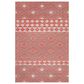 Dalyn Rug Company Sedona Southwestern 6" x 9" Paprika Indoor/Outdoor Area Rug, , large