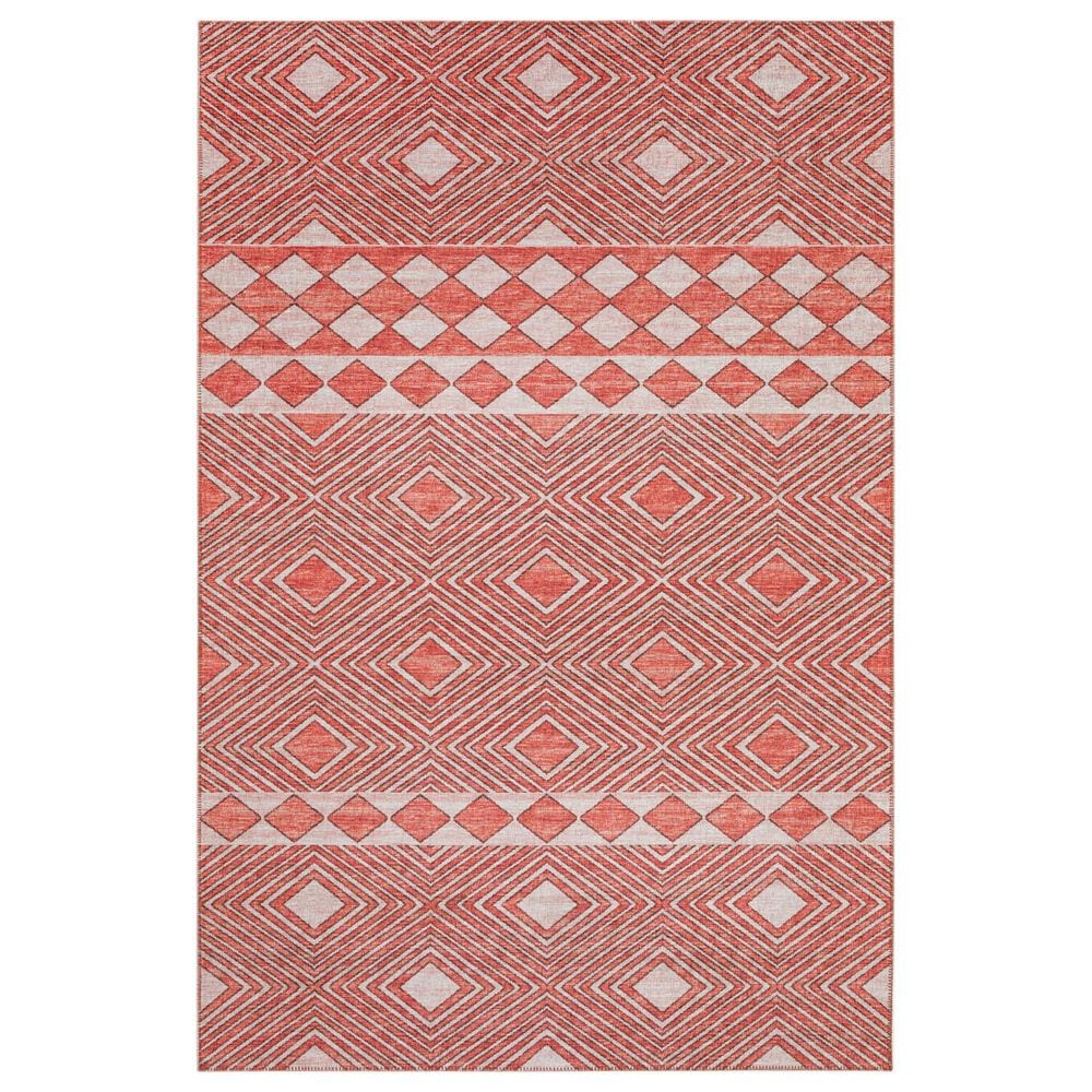 Dalyn Rug Company Sedona Southwestern 6" x 9" Paprika Indoor/Outdoor Area Rug, , large
