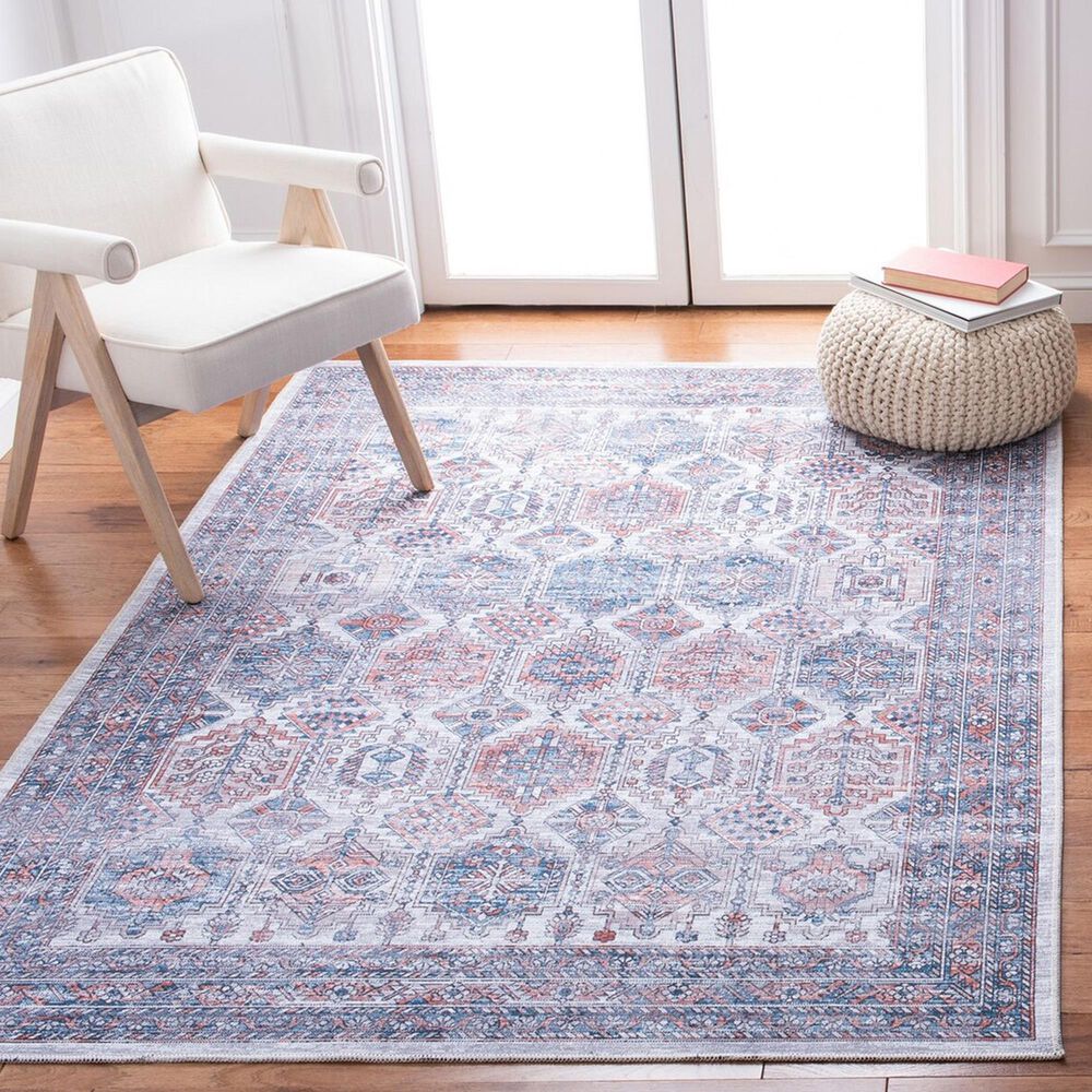 Safavieh Serapi 4&#39; x 6&#39; Ivory and Rust Area Rug, , large