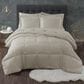 Pem America Truly Calm Antimicrobial 3-Piece King Comforter Set in Khaki, , large
