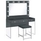 Pacific Landing 47" Vanity Set with LED Accent in Grey High Gloss and Clear, , large