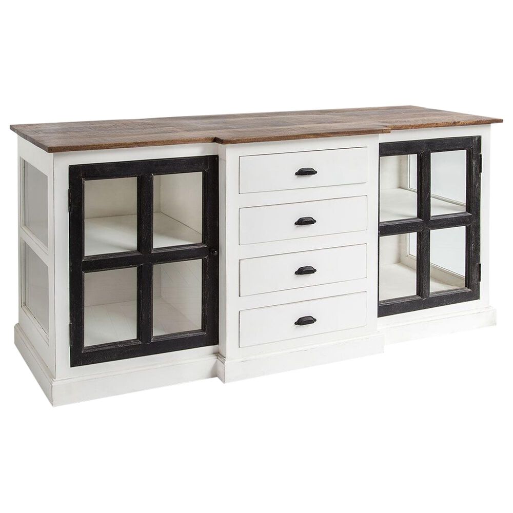 Mercana Bourchier Buffet in White, Black and Natural Finish , , large