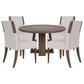 Riverside Furniture Delia 5-Piece Round Dining Set in Nouveau Walnut, , large