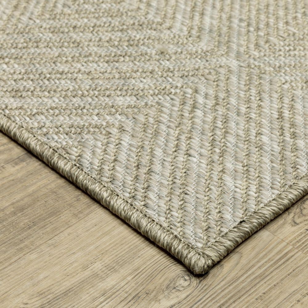 Oriental Weavers Tortuga TR05A 7&#39;10&quot; x 10&#39; Beige Area Rug, , large