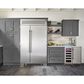 True Residential 29.5 Cu. Ft. Side-by-Side Refrigerator with Solid Door in Stainless Steel, , large