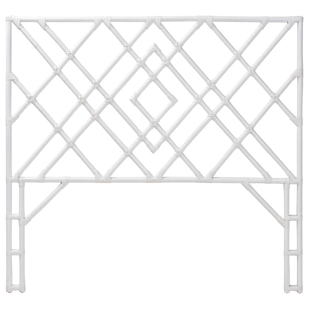 Baxton Studio Lavali Queen Standalone Headboard in White, , large