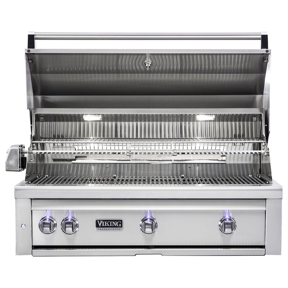 Viking Range 42&quot; Liquid Propane Built-In Grill in Stainless Steel, , large