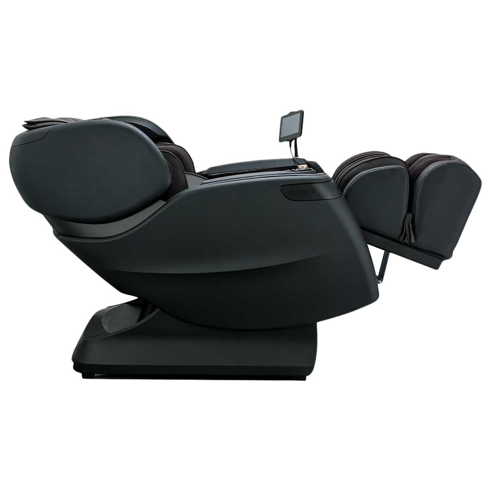 Cozzia Massage Chair in Espresso and Pearl Black, , large