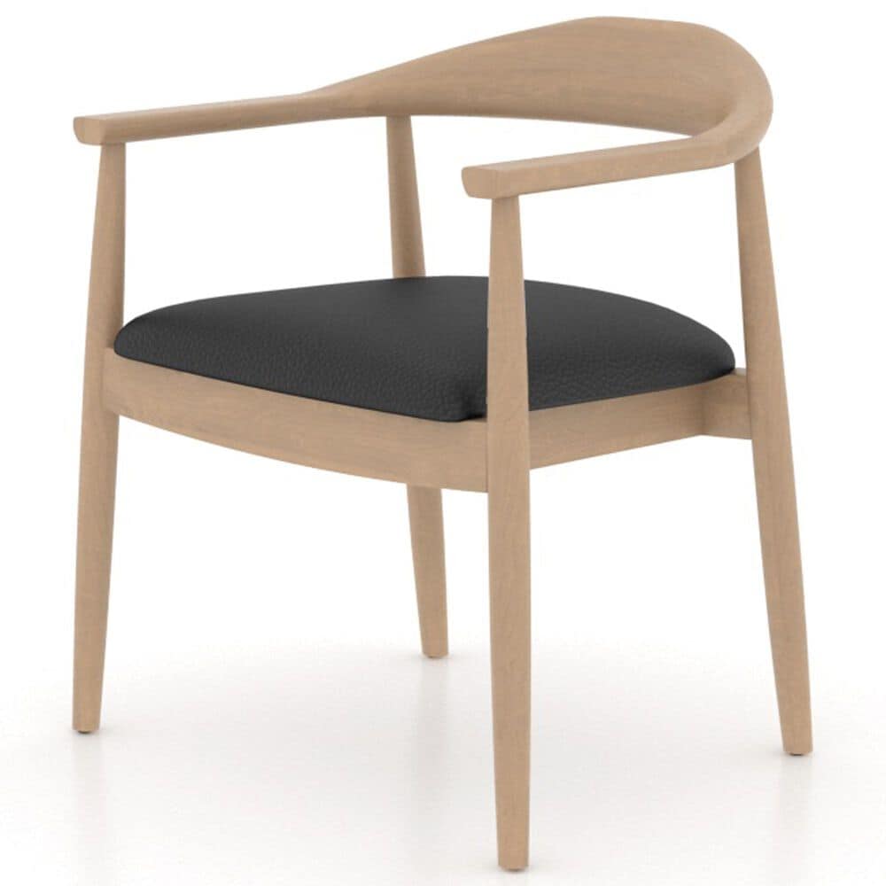 Declan Dining Downtown Arm Chair in Caramel Washed, , large
