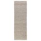 Surya Ingrid Black, Light Gray and Gray 2"6" x 8" Runner, , large
