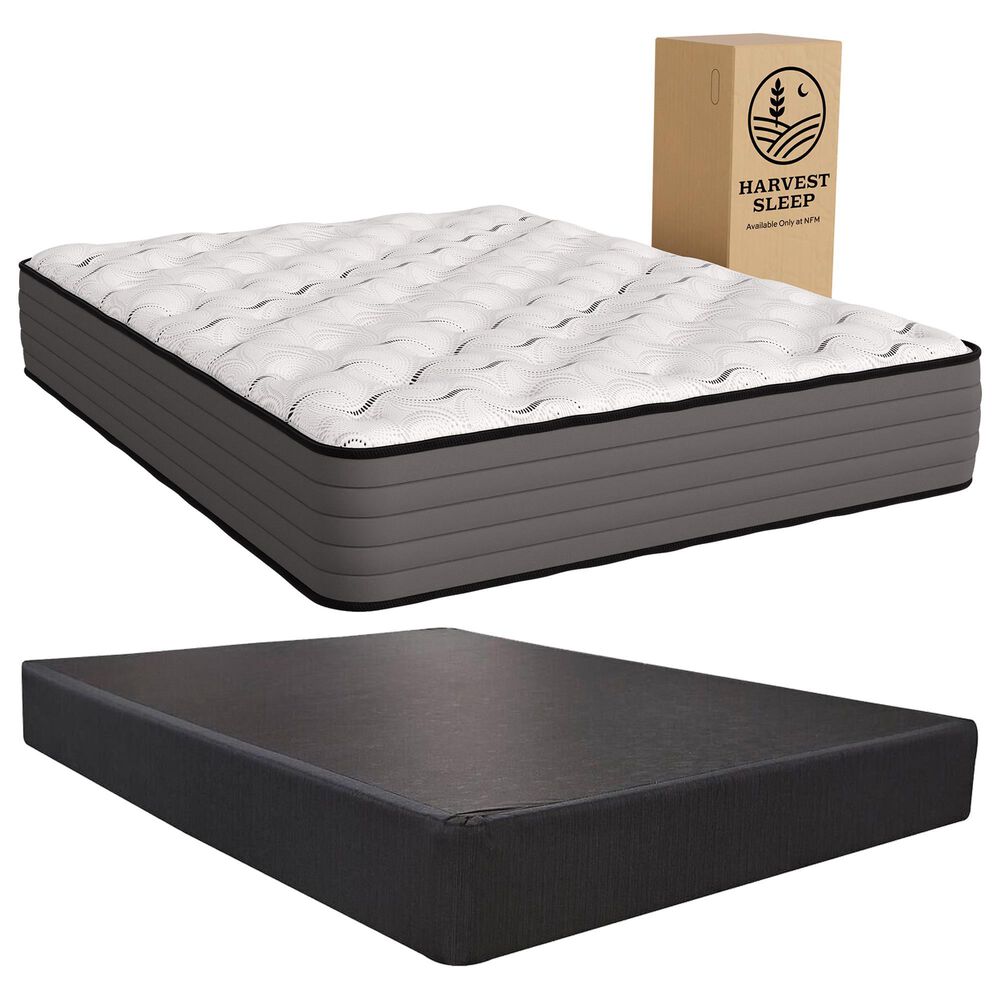 Harvest Sleep Daisy Medium Queen Mattress with High Profile Box Spring, , large