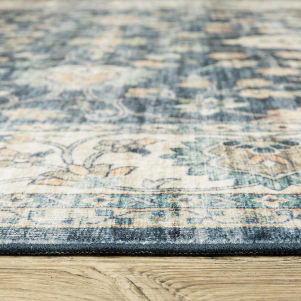 Oriental Weavers Sumter 2&#39; x 3&#39; Blue and Ivory Area Rug, , large