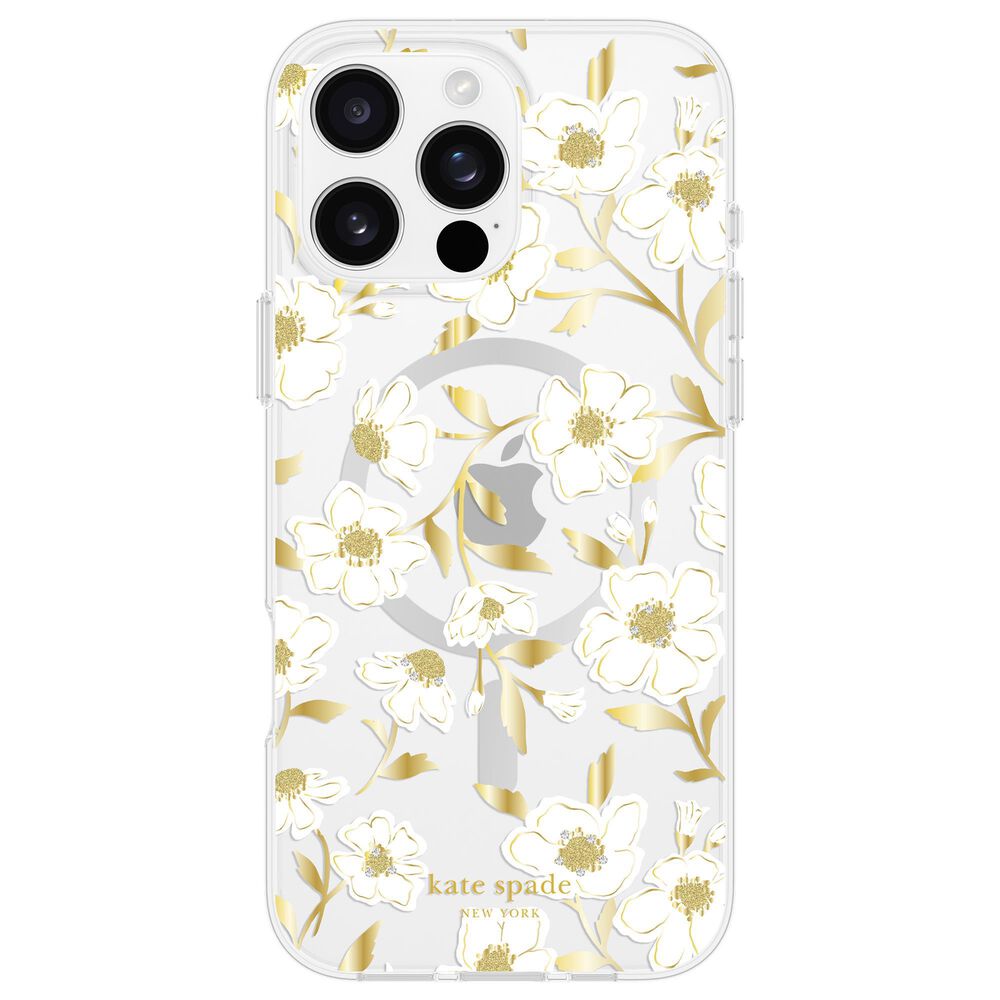 Kate Spade Protective Magsafe Case for Apple iPhone 16 Pro Max in Sunshine Floral, , large